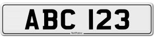 no plates